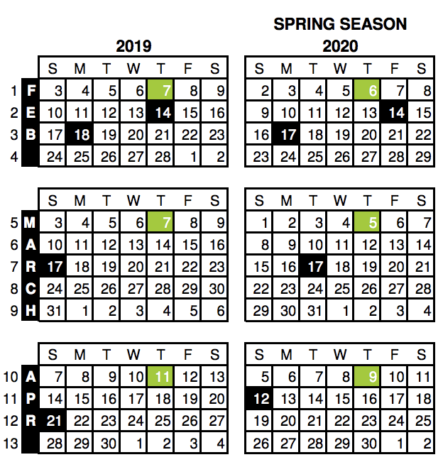 Nrf Calendar Exam Calendar